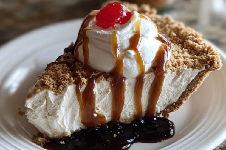 Root Beer Float Pie