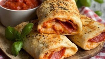 Pizza Burritos (Oven Baked or Air Fried)