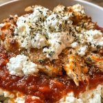 High Protein Chicken Parm Cottage Cheese Bowl