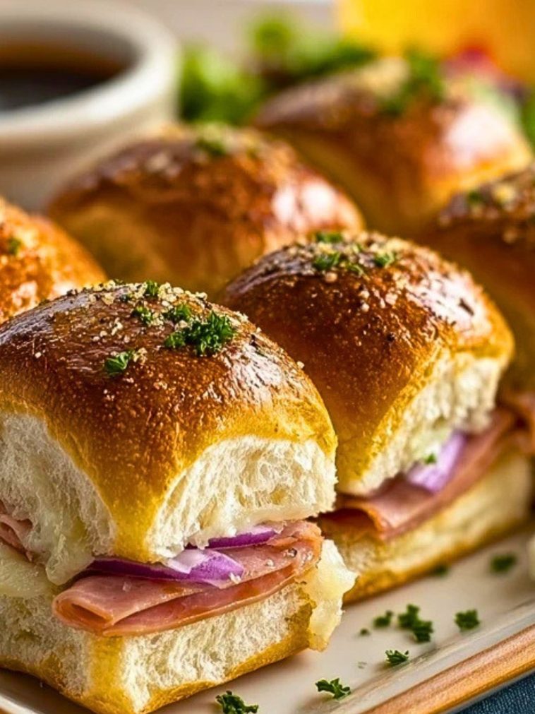 Hawaiian Roll Sliders