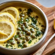 Simple Lemon Caper Sauce