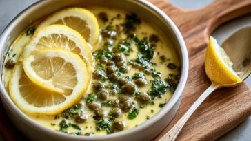 Simple Lemon Caper Sauce