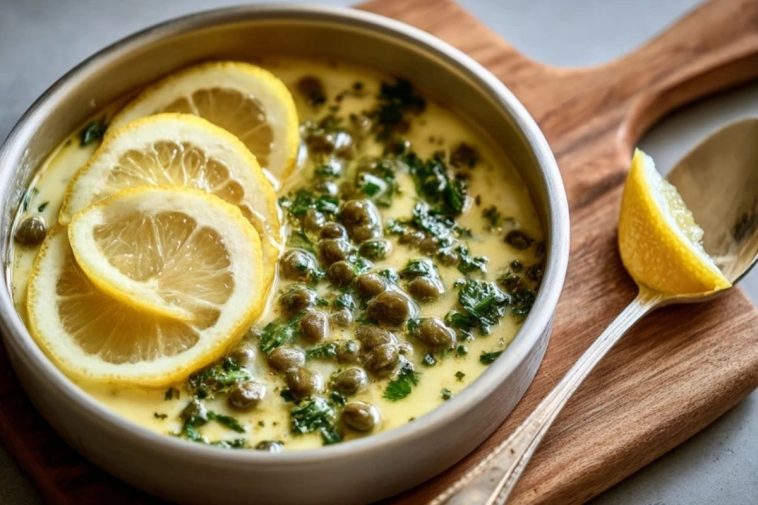 Simple Lemon Caper Sauce