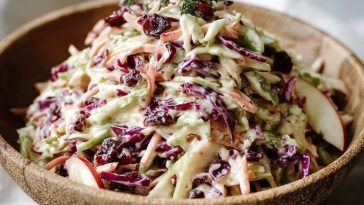Cranberry Apple Coleslaw