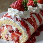 Strawberry Shortcake Cheesecake Rolls