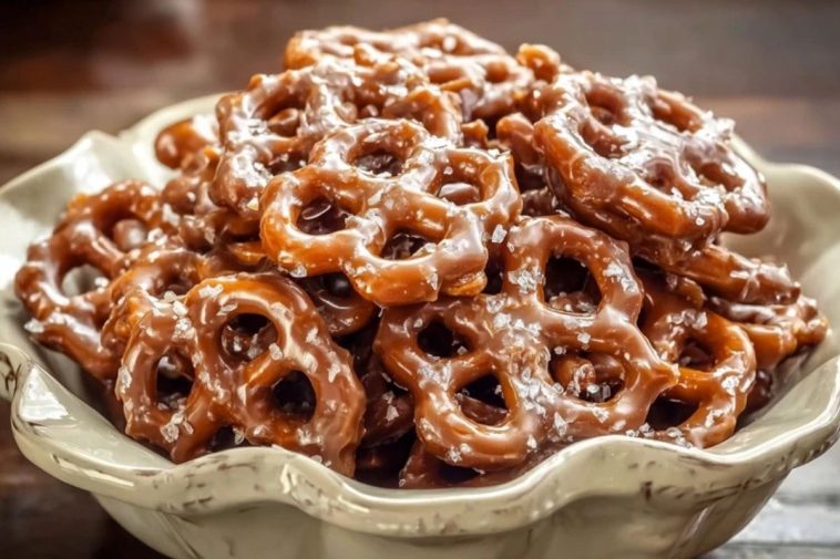 Church Lady Butter Toffee Pretzels
