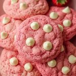 Easy Valentine's Day Strawberry Cookies
