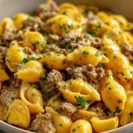 Creamy One-Pot Beef & Shells