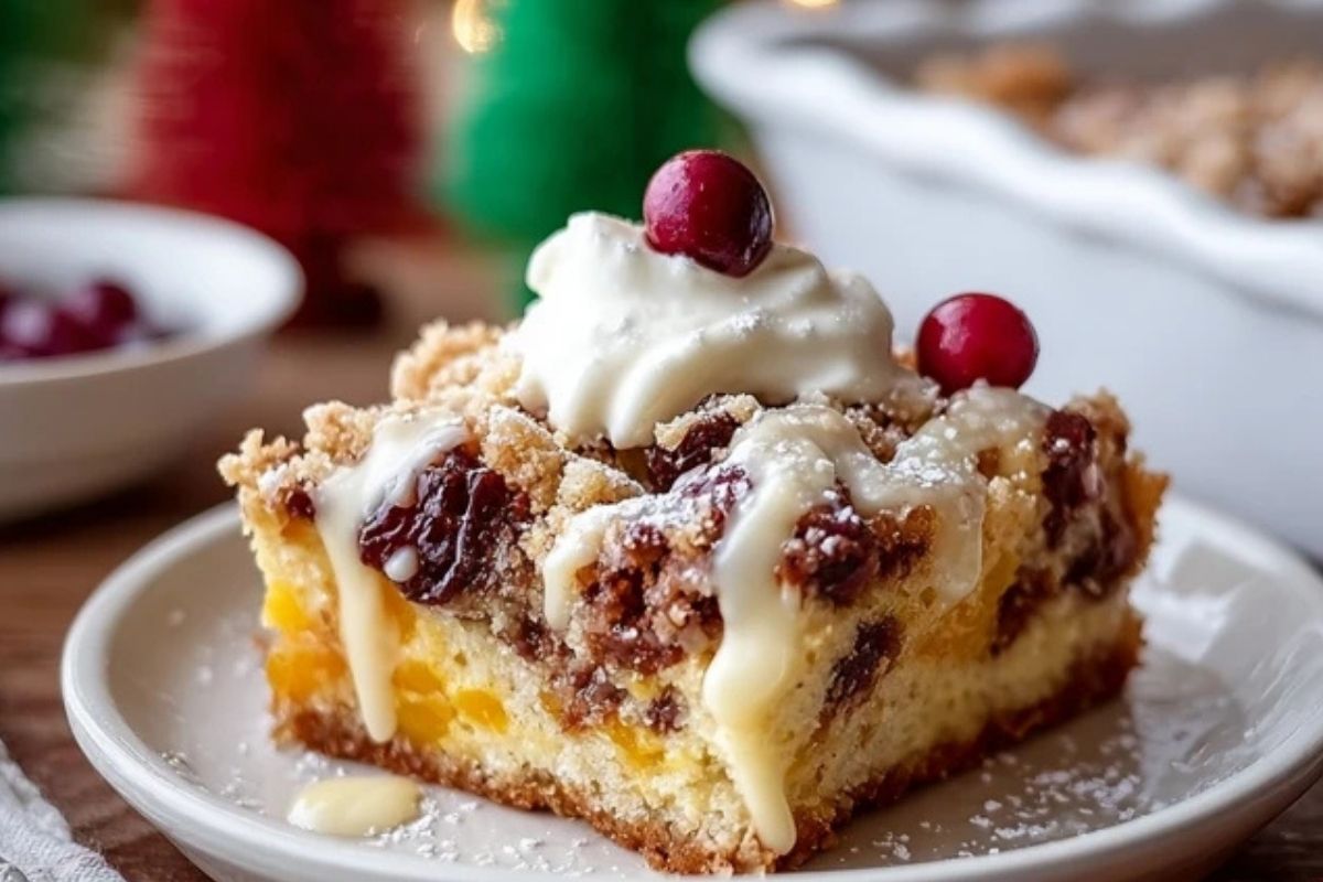 Christmas Dump Cake