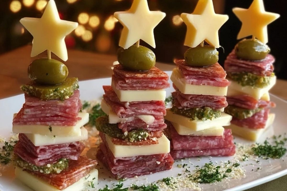 Charcuterie Tree Skewers Party