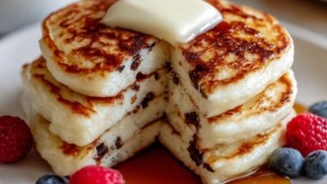 High Protein Cottage Cheese Pancakes