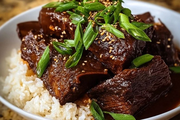 Slow Cooker Korean Short Ribs