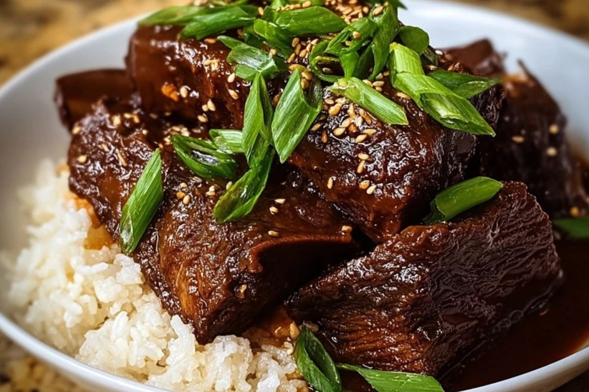 Slow Cooker Korean Short Ribs