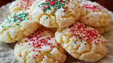 Christmas Ooey Gooey Butter Cookies