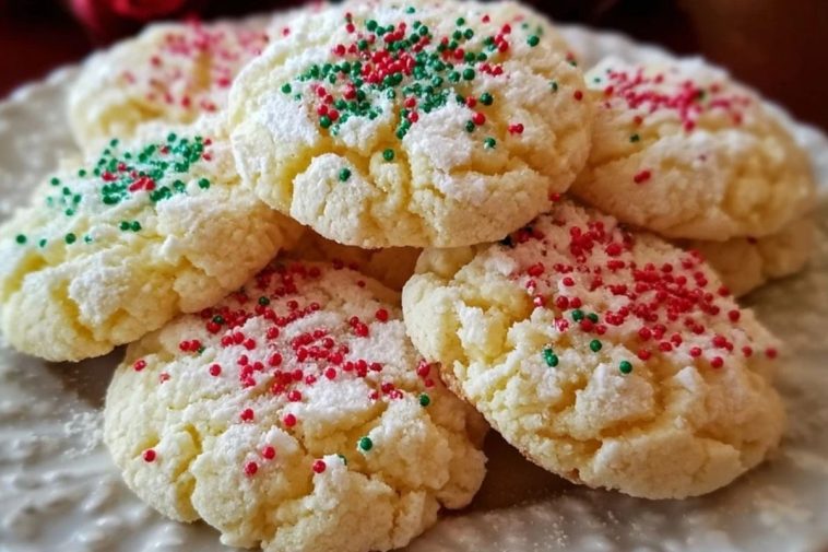 Christmas Ooey Gooey Butter Cookies