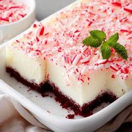Peppermint Poke Cake