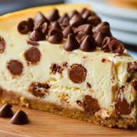 Chocolate Chip Cookie Dough Cheesecake