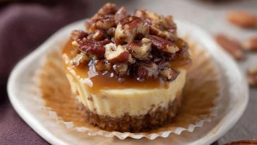 Mini Pecan Pie Cheesecakes