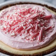 Candy Cane Pie