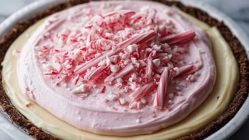 Candy Cane Pie