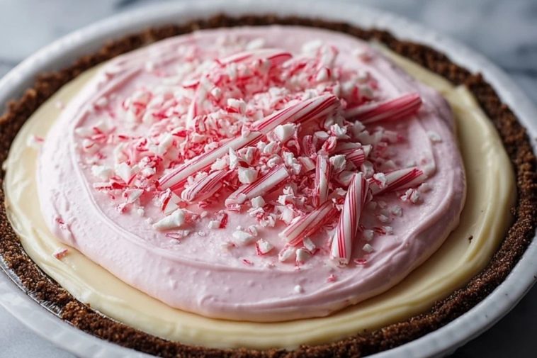 Candy Cane Pie