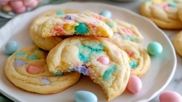Easter Funfetti Cookies