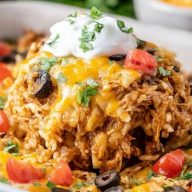 Cheesy Nacho Casserole