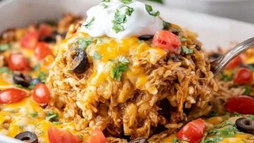 Cheesy Nacho Casserole