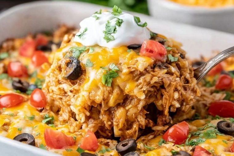 Cheesy Nacho Casserole