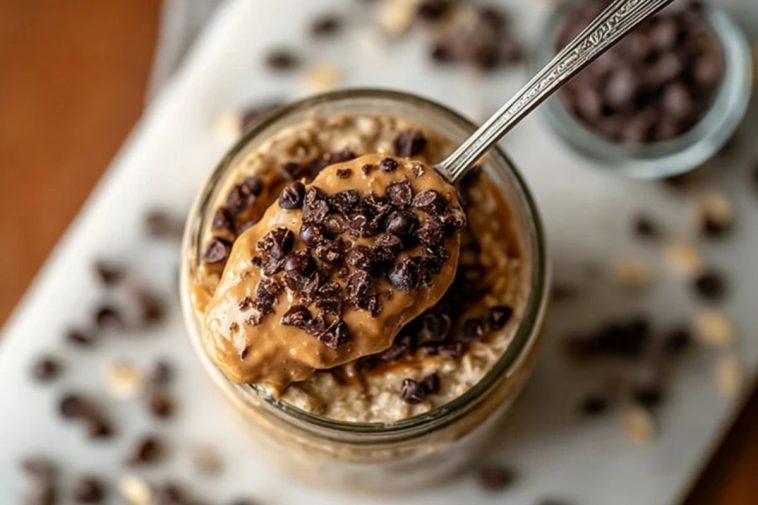 Chocolate Peanut Butter Overnight Oats