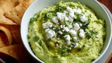 Creamy Avocado Feta Dip