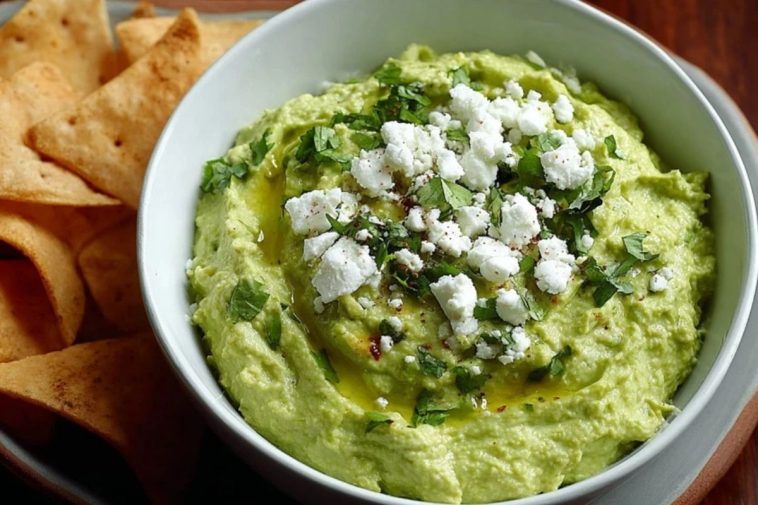Creamy Avocado Feta Dip