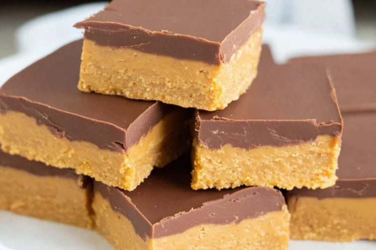 No-Bake Peanut Butter Bars