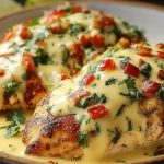 Chicken with Cheese Sauce