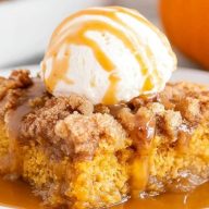 Pumpkin Dump Cake