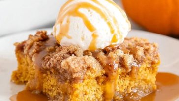 Pumpkin Dump Cake