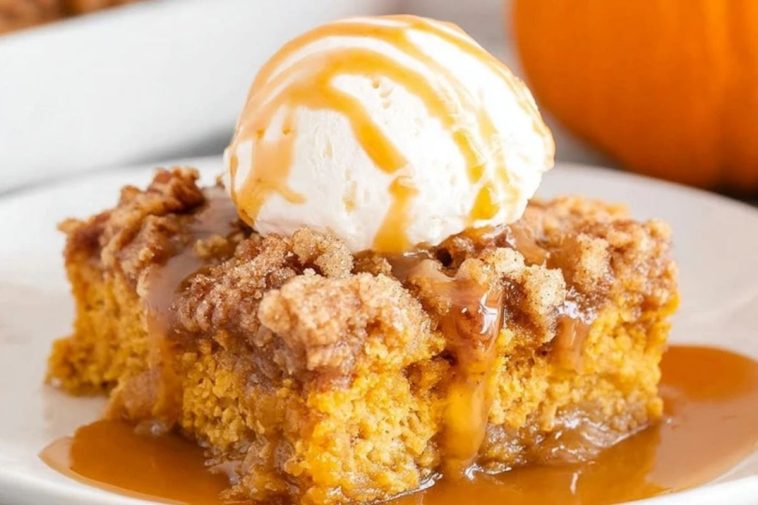 Pumpkin Dump Cake