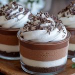 Triple Chocolate Mousse Cups