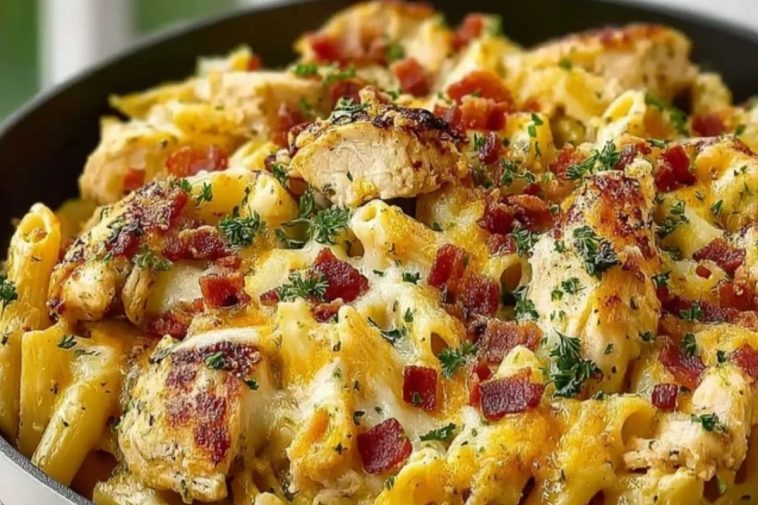 Comforting Crack Chicken Pasta