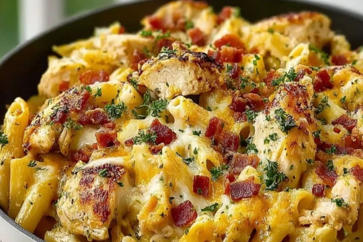 Comforting Crack Chicken Pasta
