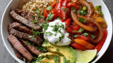 Steak Fajita Power Bowls