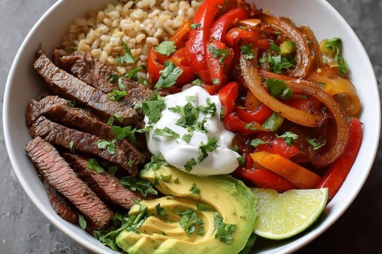 Steak Fajita Power Bowls