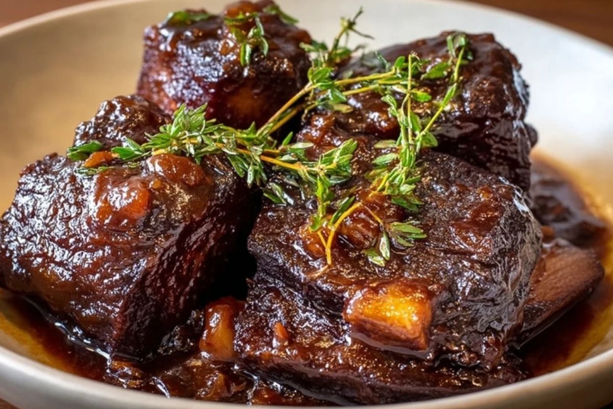 Slow Cooker Beef Short Ribs