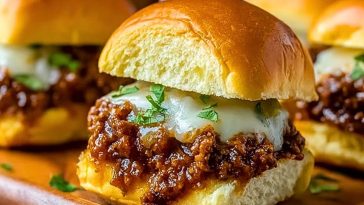 French Onion Beef Sloppy Joes