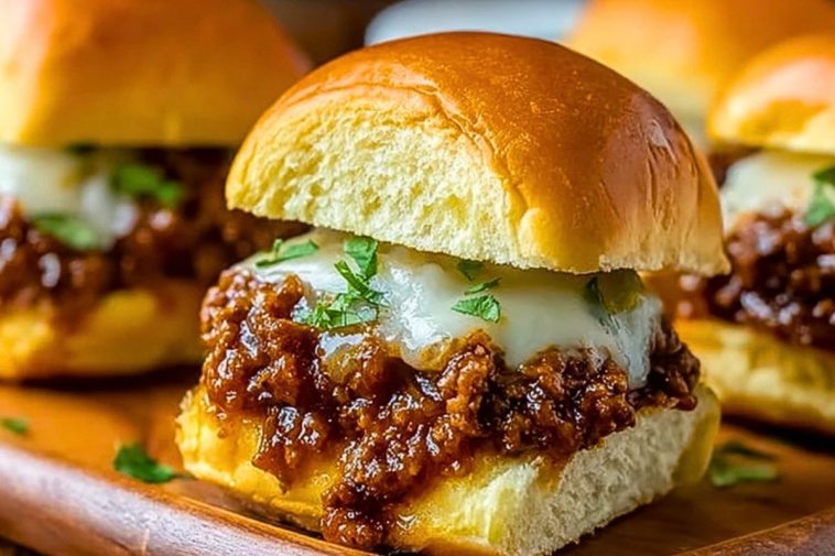 French Onion Beef Sloppy Joes