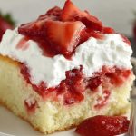 Strawberry Shortcake Sheet Cake