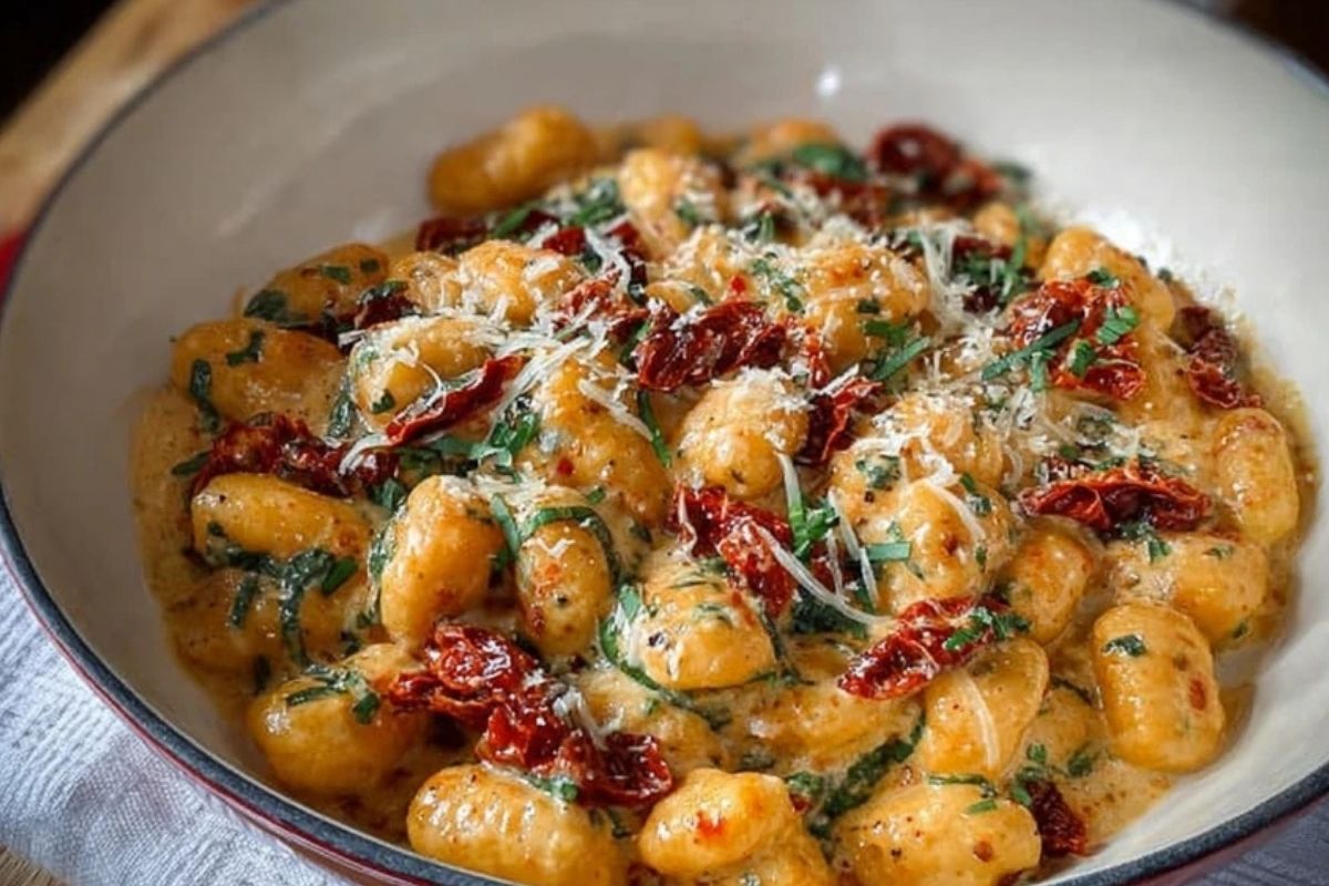 Ultimate Creamy Sun-Dried Tomato Gnocchi
