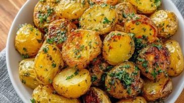 Crispy Oven Roasted Baby Potatoes