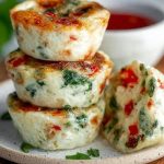 High Protein Egg White Bites With Cottage Cheese