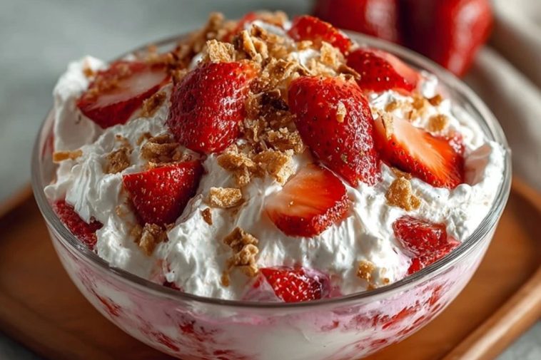 Strawberry Crackle Salad